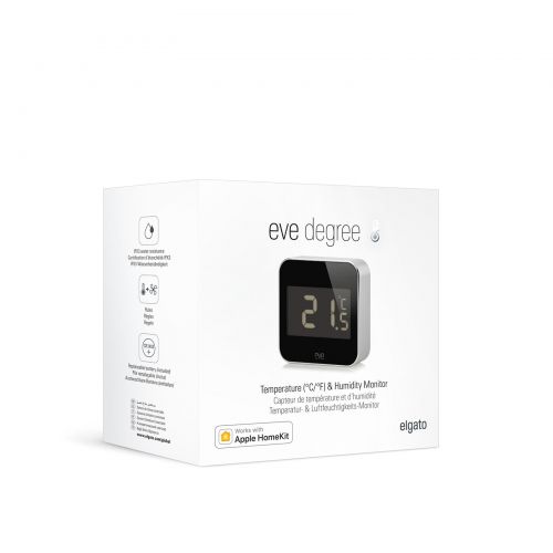  Elgato Systems Eve Degree Indoor Temperature & Humidity Sensor