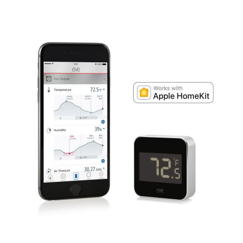  Elgato Systems Eve Degree Indoor Temperature & Humidity Sensor