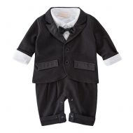 Evelin LEE Kid Baby Boy Gentry Clothes Set Formal Party Wedding Tuxedo Waistcoat Outfit Suit