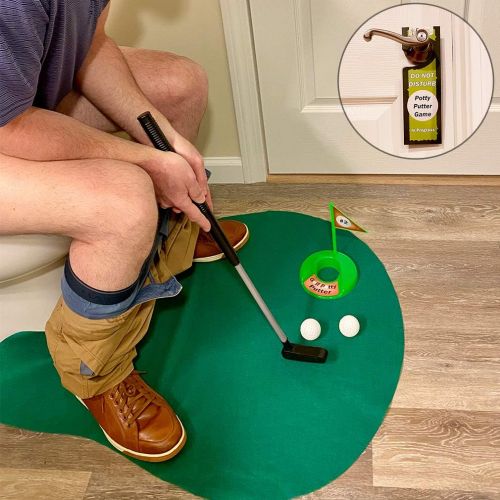  [아마존베스트]Evelots Potty Golf Game Novelty (6 Piece)