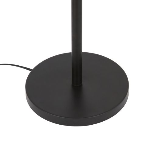  Hudson&Canal Basso Metal LED Floor Lamp with Double Glass Torchiere