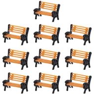 [아마존베스트]YZ150 10pcs Park Benches Model Train 1:150 Bench Chair Settee N Z Railway Layout New