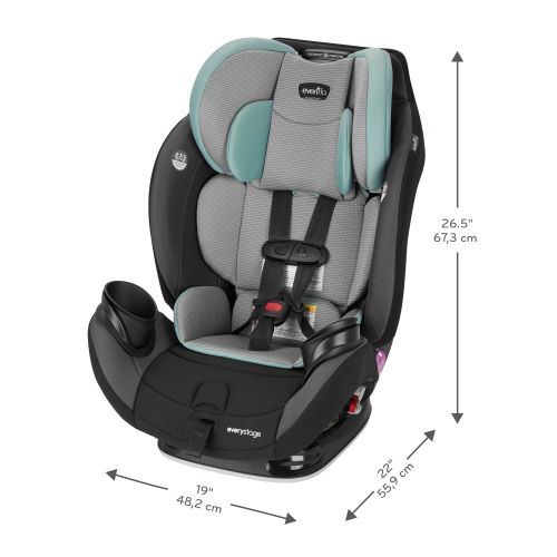 이븐플로 Evenflo EveryStage LX All-In-One Car Seat, Nova