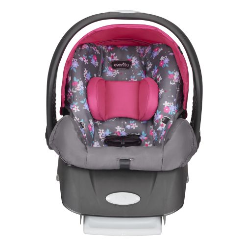 이븐플로 Evenflo Embrace Select Infant Car Seat, Blossom