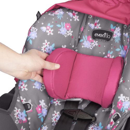 이븐플로 Evenflo Embrace Select Infant Car Seat, Blossom