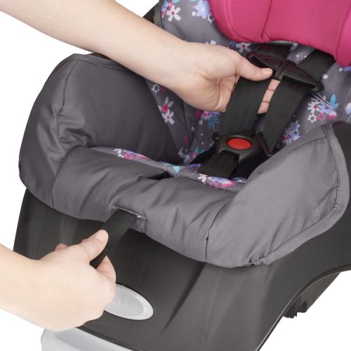 이븐플로 Evenflo Embrace Select Infant Car Seat, Blossom