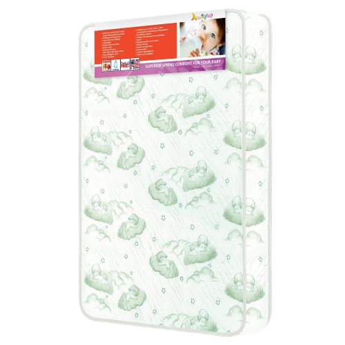 이븐플로 Evenflo Baby Suite Selection 300 3-inch Inner Spring Mattress with Square Corner by Dream on Me