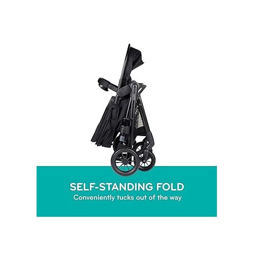 이븐플로 Evenflo Pivot Modular Travel System with LiteMax Infant Car Seat with Anti-Rebound Bar (Casual Gray)