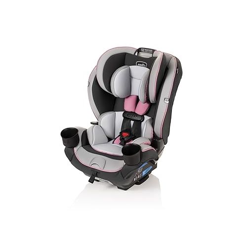 이븐플로 Evenflo EveryKid 3-in-1 Convertible Car Seat (Oneida Pink)