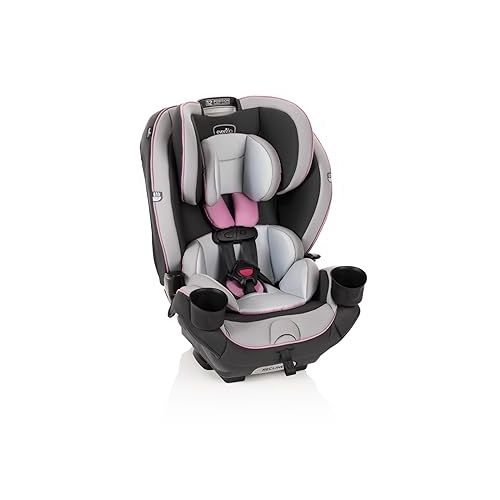 이븐플로 Evenflo EveryKid 3-in-1 Convertible Car Seat (Oneida Pink)