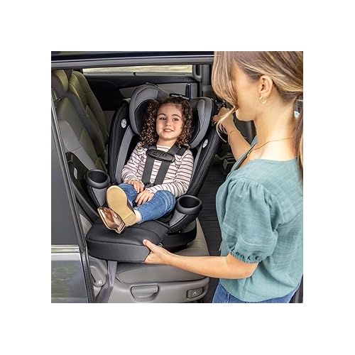 이븐플로 Evenflo Revolve360 Extend All-in-One Rotational Car Seat with Quick Clean Cover (Revere Gray)