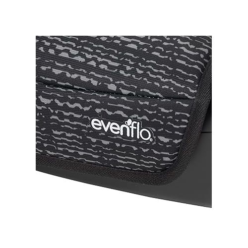 이븐플로 Evenflo GoTime No Back Booster Car Seat, Forward Facing (Static Black)