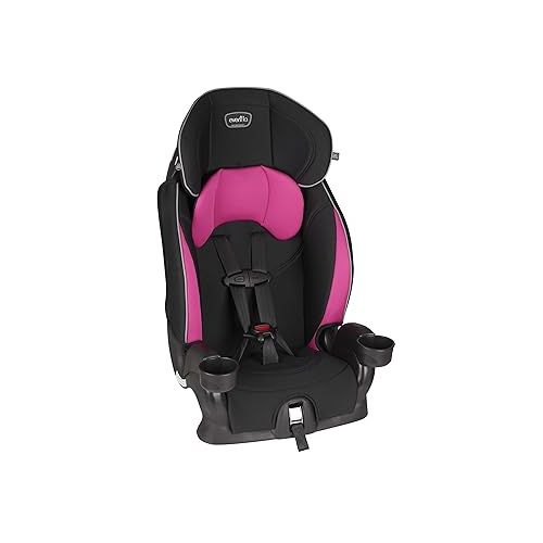 이븐플로 Evenflo Chase Sport Harnessed Booster Car Seat, Jayden 18x18.5x29.5 Inch (Pack of 1)