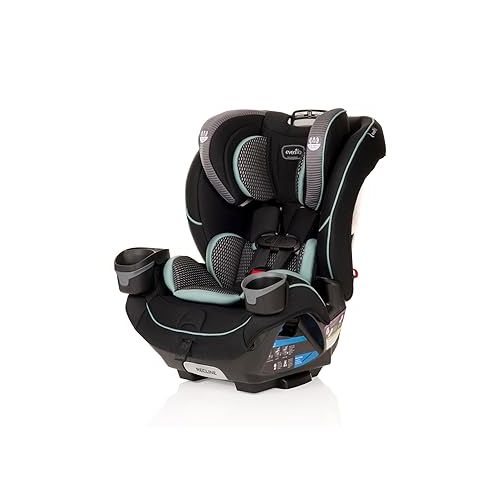 이븐플로 Evenflo EveryFit/All4One 3-in-1 Convertible Car Seat (Atlas Green)