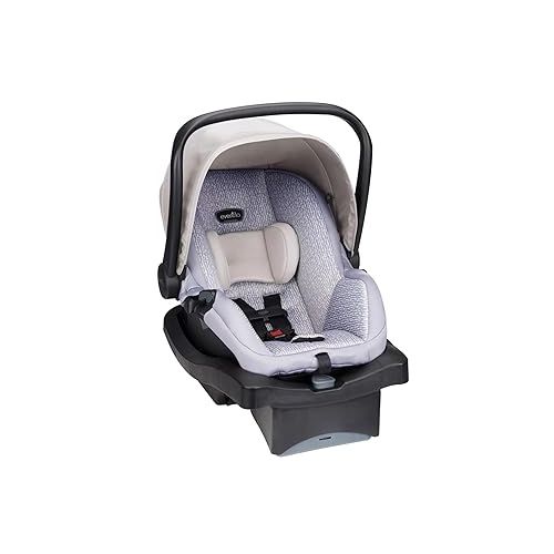 이븐플로 Evenflo LiteMax Infant Car Seat, 18.3x17.8x30 Inch (Pack of 1)