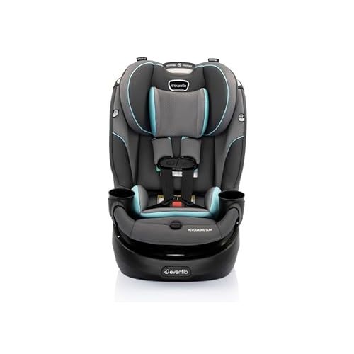 이븐플로 Evenflo Revolve360 Slim 2-in-1 Rotational Car Seat (Carver Blue)