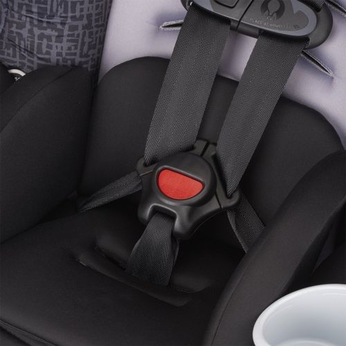 이븐플로 Evenflo Stratos 65 Convertible Car Seat, 2 Car Seats in 1, Forward / Rear Facing Car Seat, Air Flow Vents, Removable Body Pillow, Rollover-Tested, Quick-Connect LATCH Hooks, Boulde