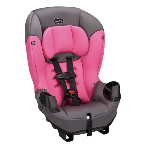 이븐플로 Evenflo Sonus Convertible Car Seat, Strawberry Pink