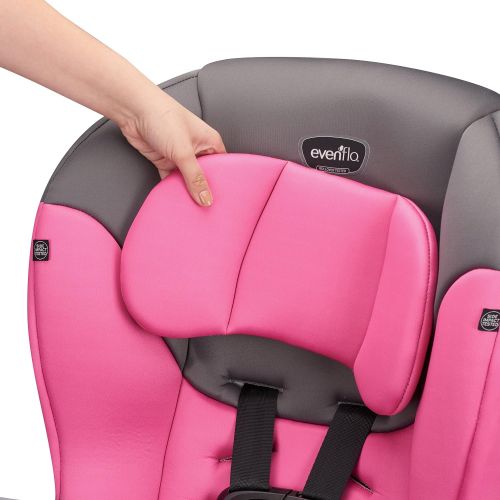 이븐플로 Evenflo Sonus Convertible Car Seat, Strawberry Pink