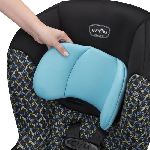 이븐플로 Evenflo Sonus Convertible Car Seat, Boomerang Blue