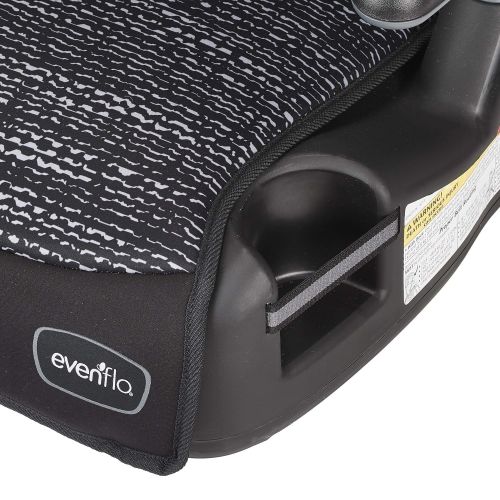 이븐플로 Evenflo Big Kid AMP High Back Booster Car Seat, Static Black