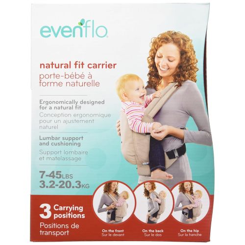 이븐플로 Evenflo Natural Fit Soft Carrier, Khaki Orange