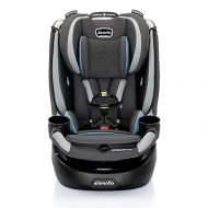 Evenflo Revolve360 Slim 2-in-1 Rotational Car Seat with Quick Clean Cover (Stow Blue)