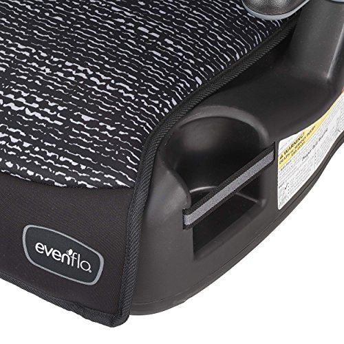 이븐플로 [아마존베스트]Evenflo Big Kid AMP High Back Booster Car Seat, Static Black