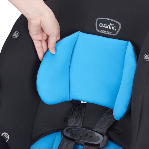 이븐플로 [아마존베스트]Evenflo Tribute LX Convertible Car Seat, Azure Coast