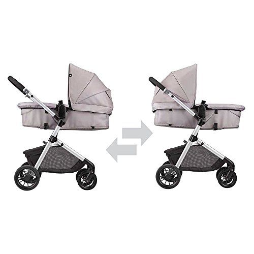 이븐플로 [아마존베스트]Evenflo Pivot Modular Travel System, Lightweight Baby Stroller, Sleek & Versatile, Easy Infant Car Seat...