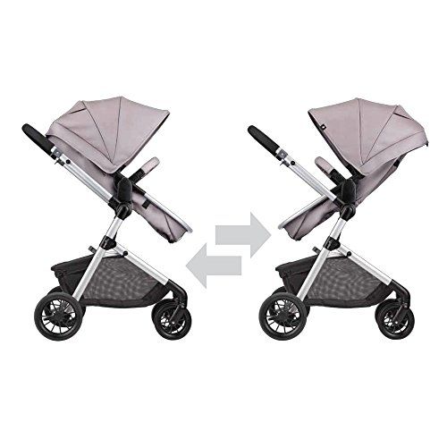 이븐플로 [아마존베스트]Evenflo Pivot Modular Travel System, Lightweight Baby Stroller, Sleek & Versatile, Easy Infant Car Seat...