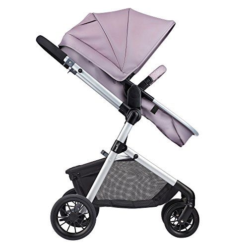 이븐플로 [아마존베스트]Evenflo Pivot Modular Travel System, Lightweight Baby Stroller, Sleek & Versatile, Easy Infant Car Seat...