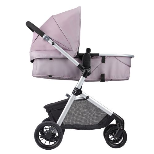 이븐플로 [아마존베스트]Evenflo Pivot Modular Travel System, Lightweight Baby Stroller, Sleek & Versatile, Easy Infant Car Seat...