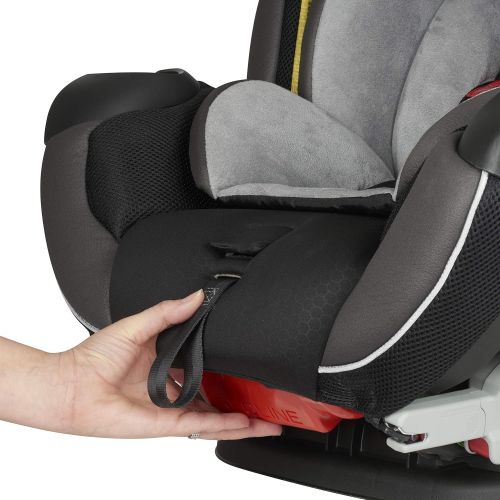 이븐플로 [아마존베스트]Evenflo Symphony Elite All-In-One Convertible Car Seat, 5-Point Infinite Slide Harness, Easy to Install, Forward / Rear Facing, Booster Seat, 110-lb Capacity, Multiple-Position Rec