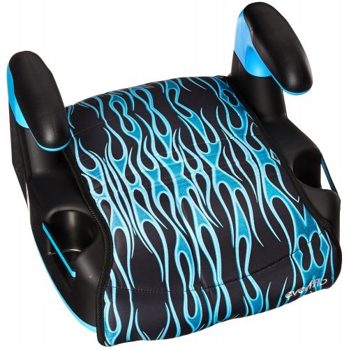 이븐플로 [아마존베스트]Evenflo AMP Select Car Booster Seat, Blue Flames