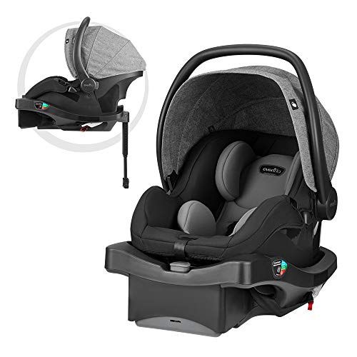 이븐플로 [아마존베스트]Evenflo LiteMax DLX Infant Car Seat, Meteorite