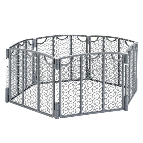 이븐플로 [아마존베스트]Evenflo Versatile Play Space, Indoor & Outdoor Play Space, Easy & Quick Assembly, Portable, 18.5 Square Feet of Enclosed Space, Durable Construction, For Children 6 to 24 Months, C