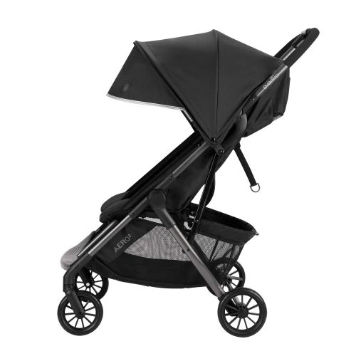 이븐플로 [아마존베스트]Evenflo Aero2 Ultra-Lightweight Double Stroller, Compact, Self-Standing Folding Design, Shopping Basket...