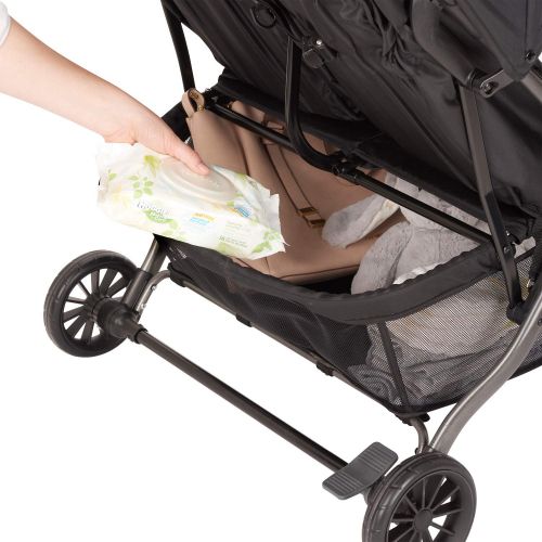 이븐플로 [아마존베스트]Evenflo Aero2 Ultra-Lightweight Double Stroller, Compact, Self-Standing Folding Design, Shopping Basket...