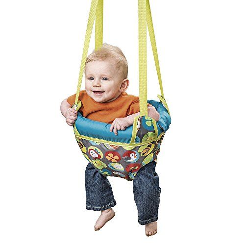 이븐플로 [아마존베스트]Evenflo Exersaucer 2-In-1 Doorway Jumper, Bumbly (Discontinued by Manufacturer)