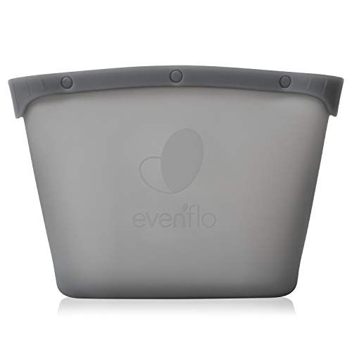 이븐플로 Evenflo Silicone Steam Sanitizing Bag, Grey