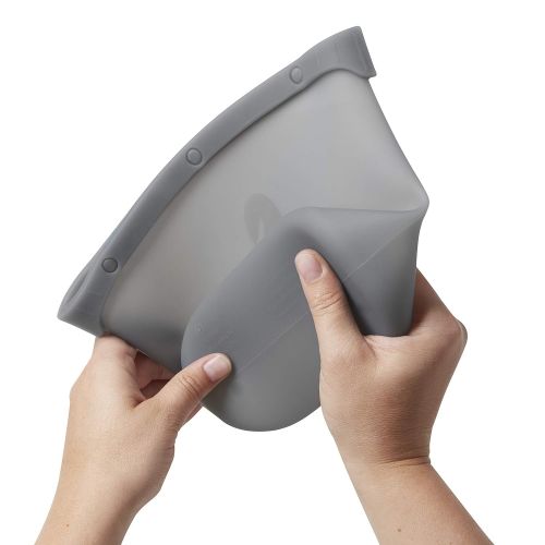 이븐플로 Evenflo Silicone Steam Sanitizing Bag, Grey