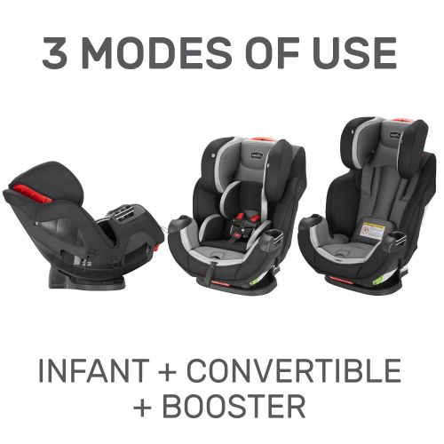 이븐플로 Evenflo Platinum Symphony Elite All-In-One Car Seat