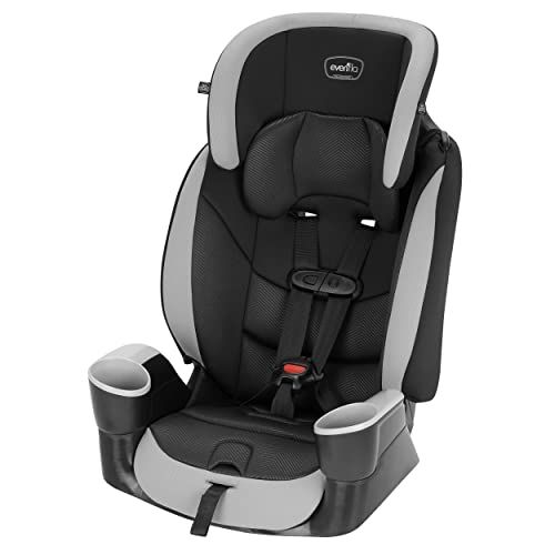 이븐플로 Evenflo Maestro Sport Harness Booster Car Seat, Granite