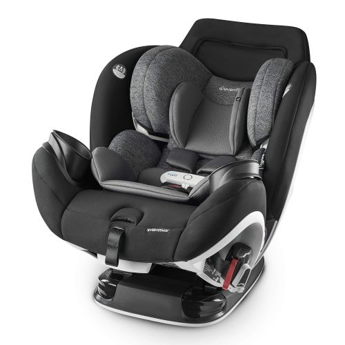 이븐플로 Evenflo Gold SensorSafe EveryStage Smart All-in-One Convertible Car Seat, Moonstone, Black