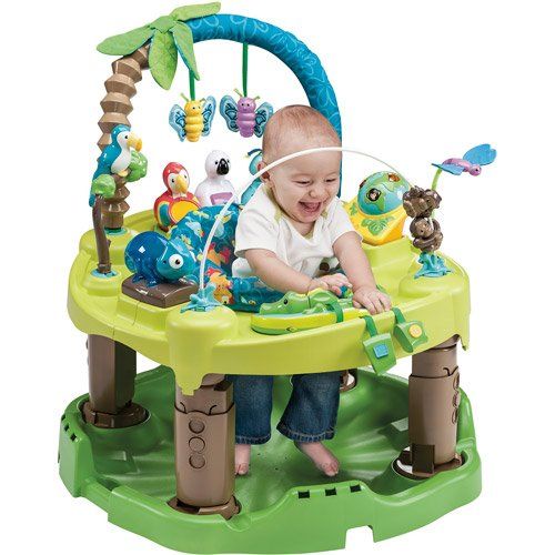 이븐플로 Evenflo ExerSaucer Triple Fun Saucer in Life in the Amazon