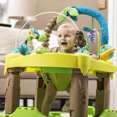 이븐플로 Evenflo Exersaucer Triple Fun Active Learning Center, Life in the Amazon