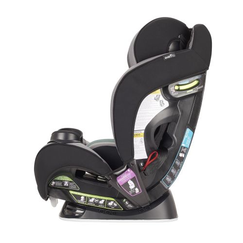 이븐플로 Evenflo EveryStage DLX All-In-One Car Seat, Reef