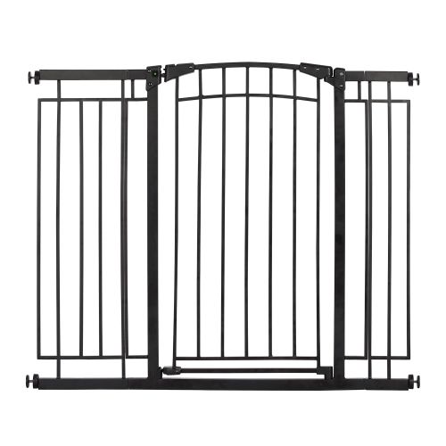 이븐플로 Evenflo Multi-Use Decor Tall Walk-Thru Gate, Black Metal