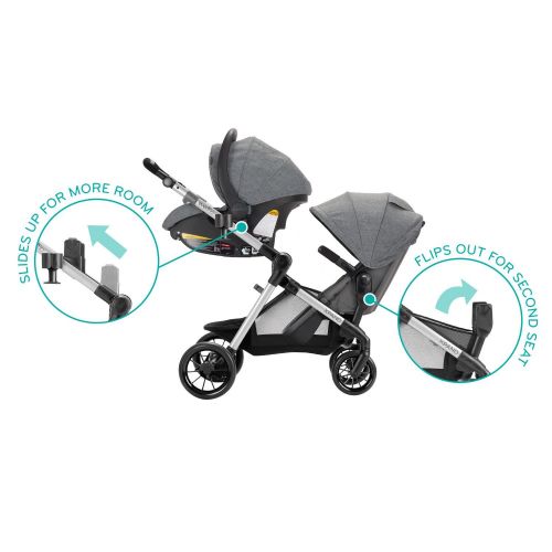 이븐플로 Evenflo Pivot Xpand Modular Stroller, Stallion